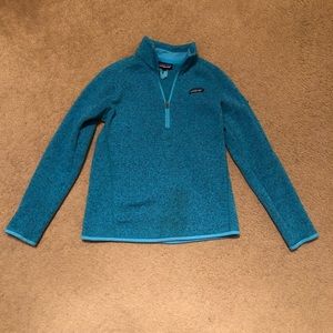 Patagonia Quarter Zip Better Sweater, Small